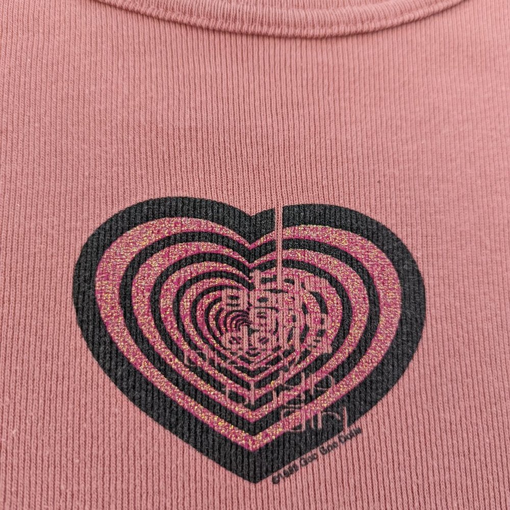 Retro Goo Goo Dolls Dizzy Up the Girl Tour T-Shirt Pink
